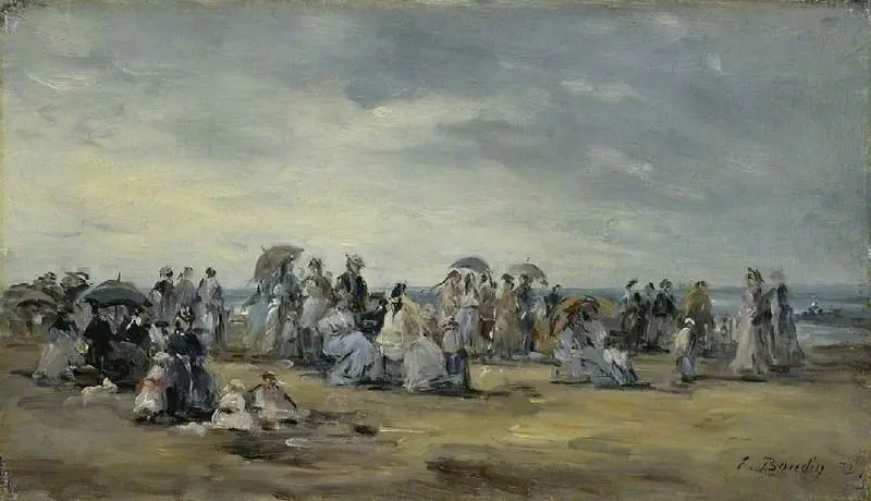 The Beach at Trouville