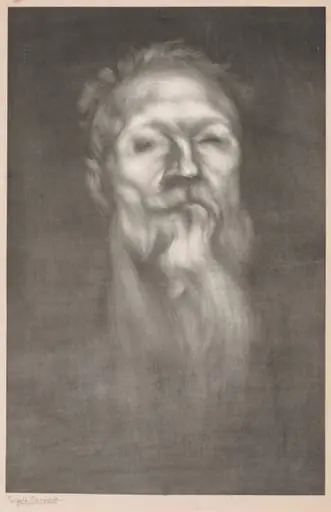 Auguste Rodin, by Eugène Carrière