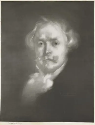 Edmond de Goncourt, by Eugène Carrière