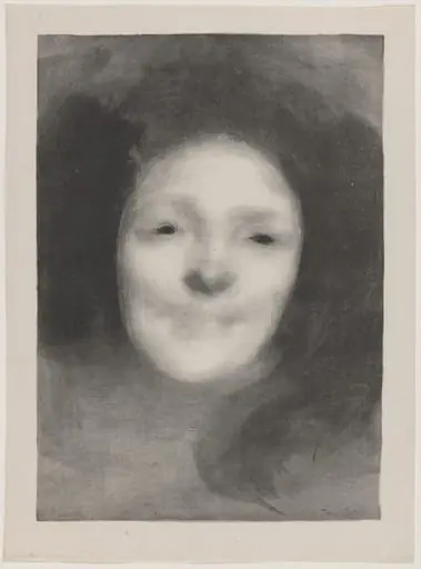 Étude de femme (Study of a Woman), by Eugène Carrière