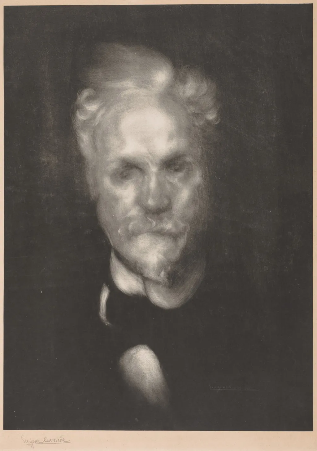 Henri Rochefort, by Eugène Carrière, 1896