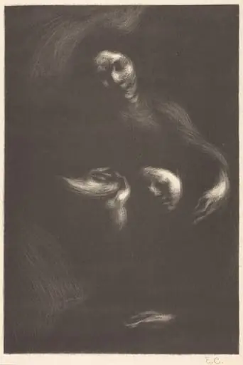 Hommage à Tolstoï, by Eugène Carrière