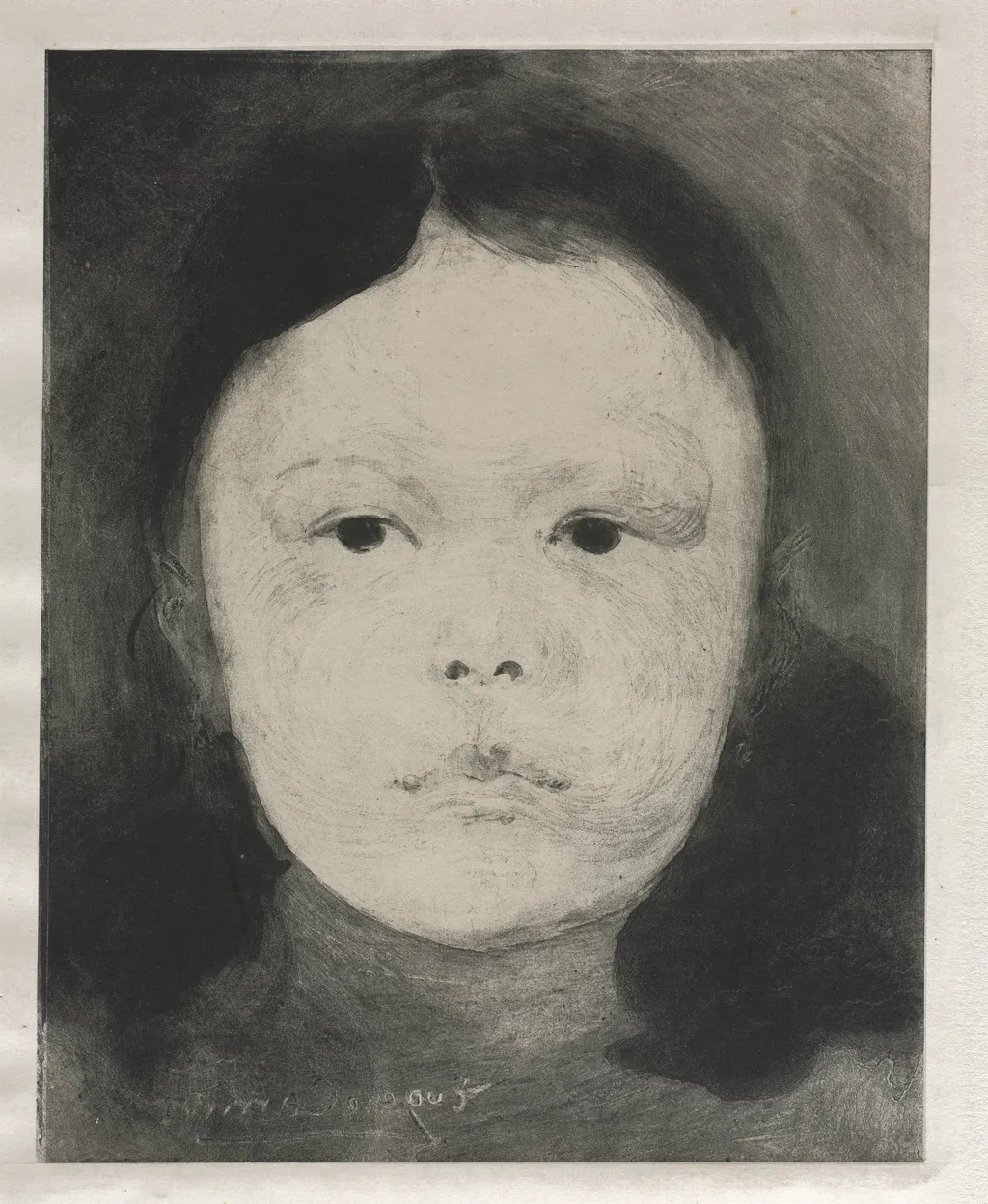 Marguerite Carrière, by Eugène Carrière, 1890