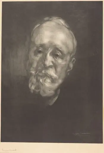 Pierre Puvis de Chavannes, by Eugène Carrière