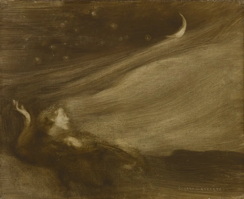 The Contemplator, by Eugène Carrière