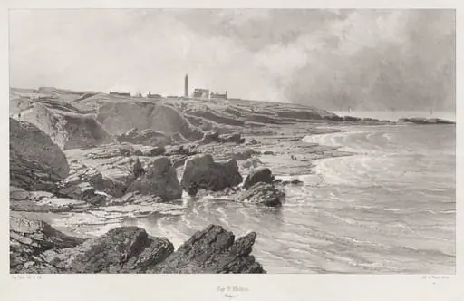Cap St. Mathieu, by Eugène Ciceri