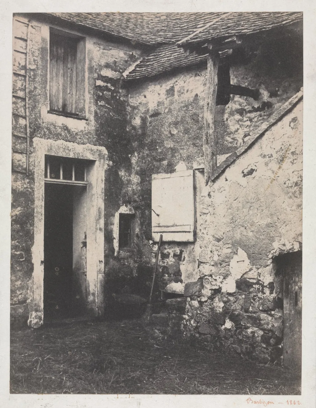 Farmyard, by Eugène Cuvelier, 1862