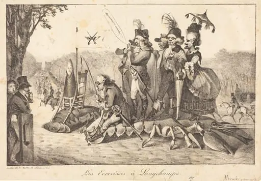 Les Ecrevisses à Longchamps, by Eugène Delacroix
