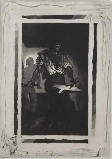 The Blacksmith, by Eugène Delacroix