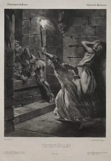 The Sister of Duguesclin, by Eugène Delacroix