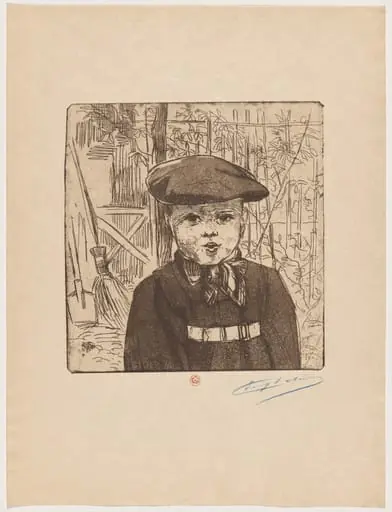 Le petit épicier (Chandlery), by Eugène Delâtre