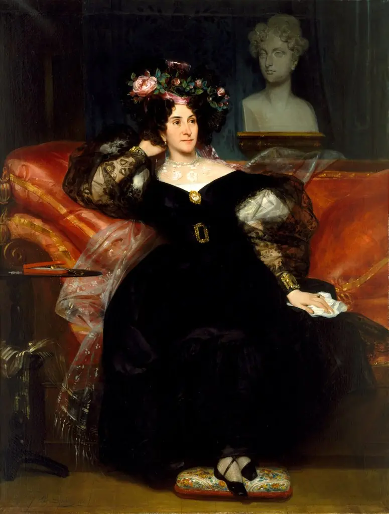 Portrait of Mme. Jule-Antoine Droz, by Eugène Devéria