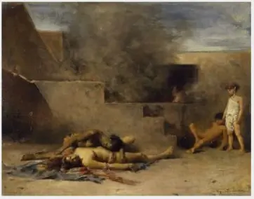 L'Incendie, by Eugène Fromentin