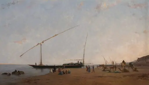 On the Nile, by Eugène Fromentin
