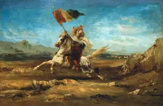 Standard Bearer, by Eugène Fromentin, 1862