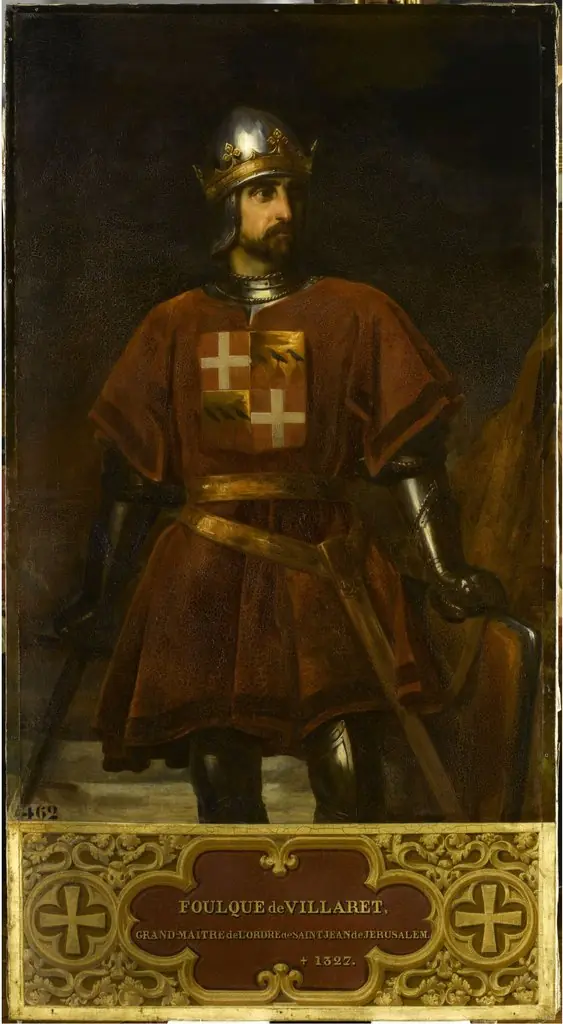 Foulques de Villaret, by Eugène Goyet