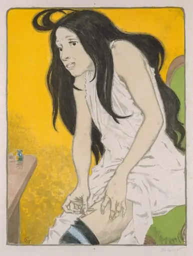 Morphine Addict, by Eugène Grasset