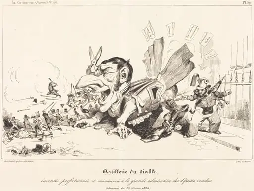 Artillerie du Diable (The Devil's Artillery), by Eugène-Hippolyte Forest