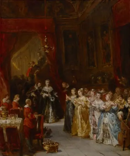 A Celebration, by Eugène Isabey