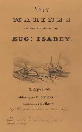 Six marines, by Eugène Isabey, 1833