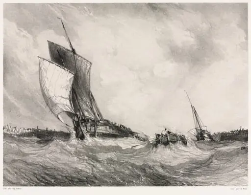 Six Marines: Return to Port, by Eugène Isabey