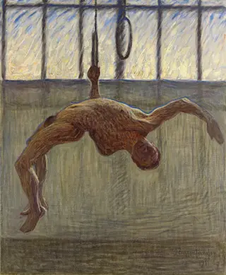 Ring gymnast I, by Eugène Jansson, 1911