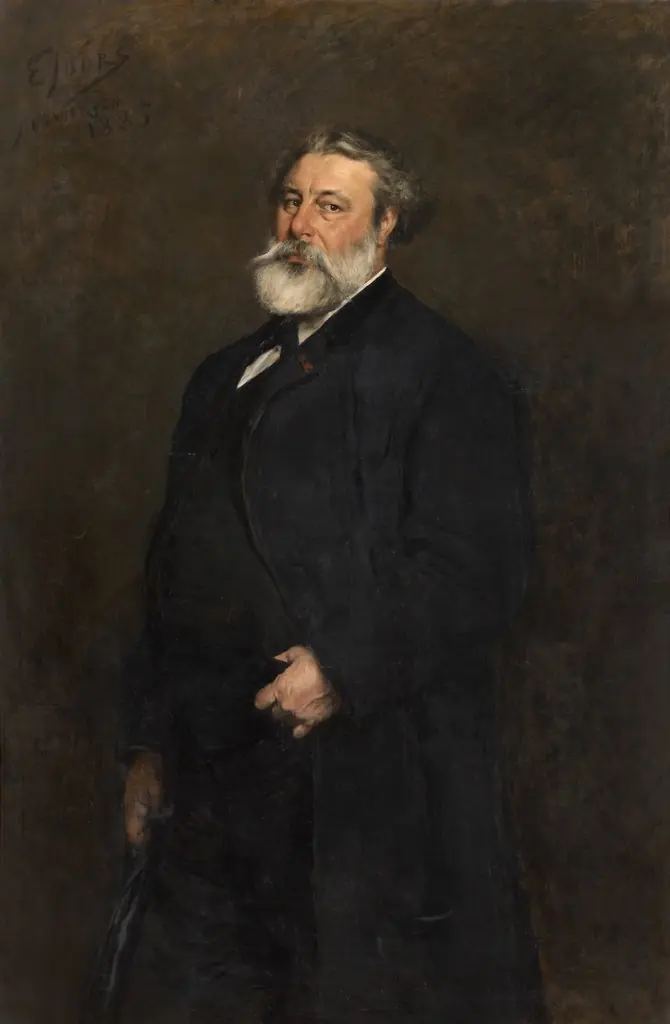 The Painter Henri François Schaefels, by Eugène Joors