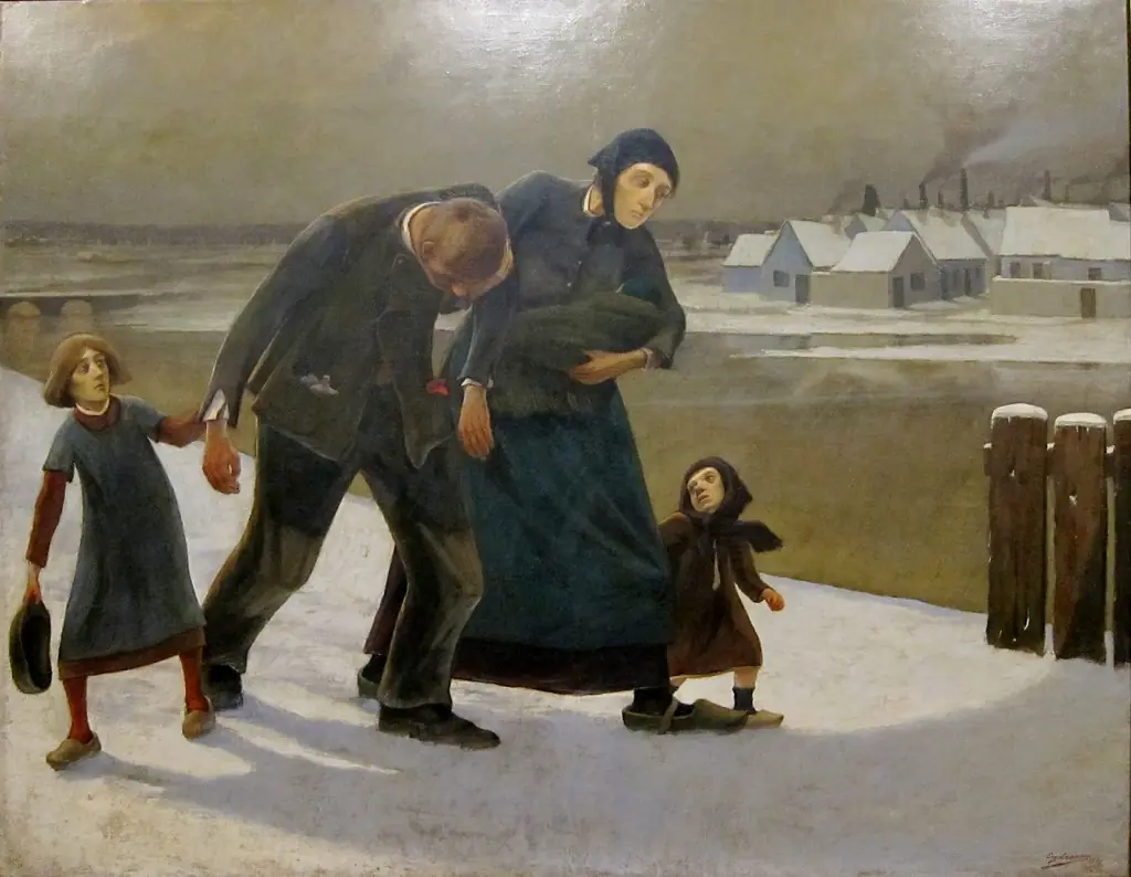 The Drunkard, by Eugène Laermans, 1900