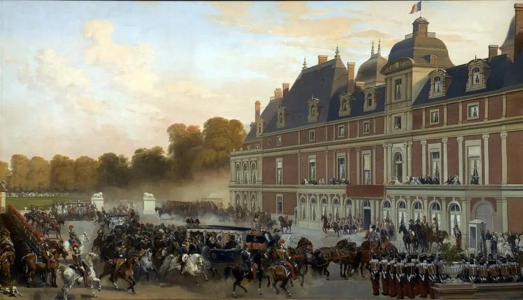 The Arrival of Queen Victoria at the Château d'Eu, by Eugène Lami