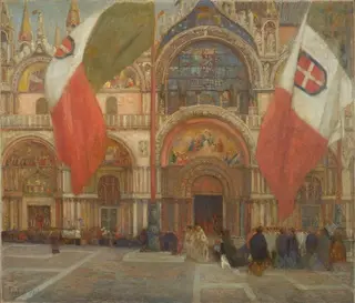 Jour de Fête à Venise, by Eugène Lawrence Vail, 1904