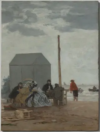 The Beach at Deauville