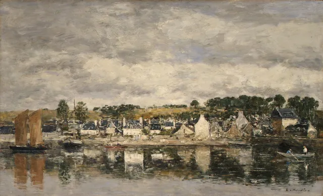 Village by a River