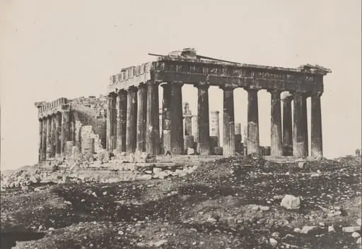 Parthenon, by Eugène Piot