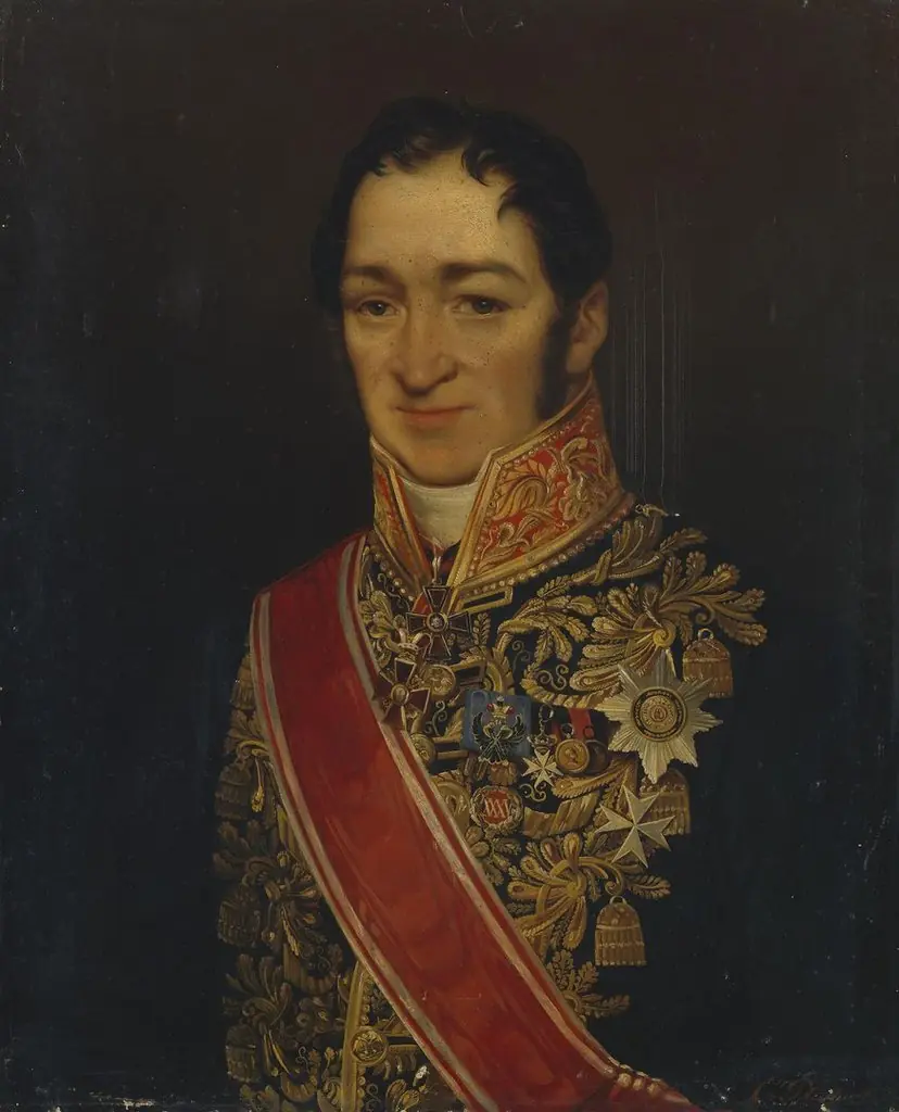 Portrait of the Actual State Councillor Ivan Lazarev, by Eugène Pluchart