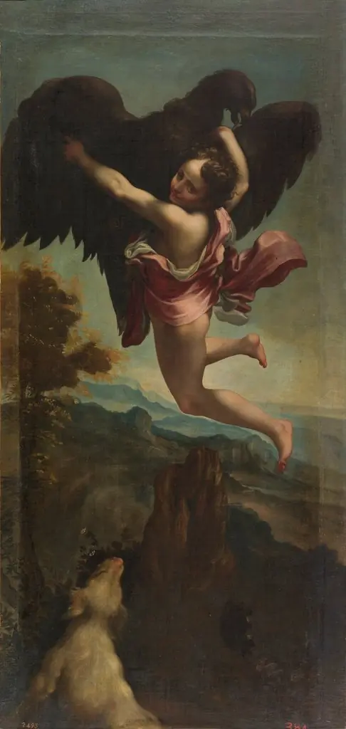 El rapto de Ganimedes, by Eugenio Caxés