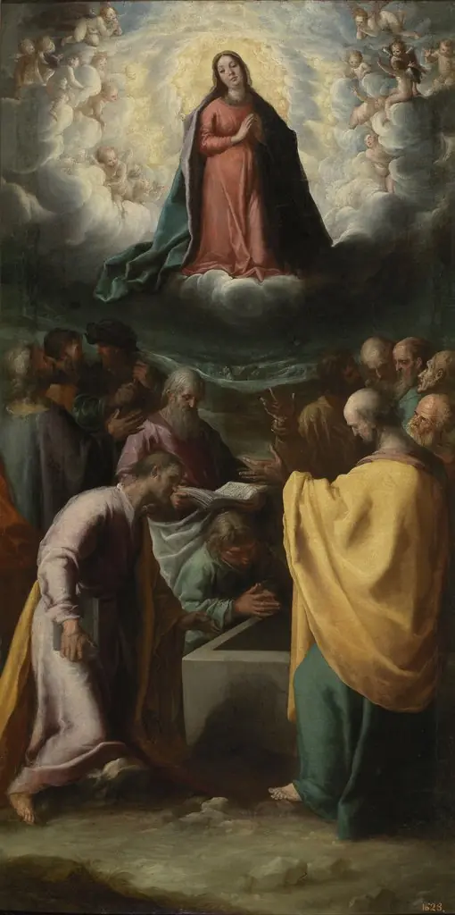 The Assumption of the Virgin, by Eugenio Caxés