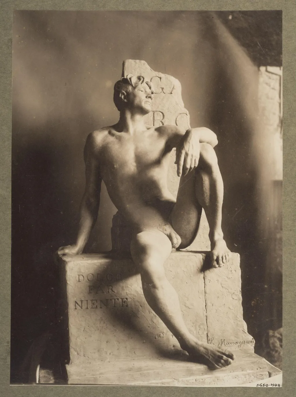 Dolce far Niente, by Eugenio Maccagnani, photographic