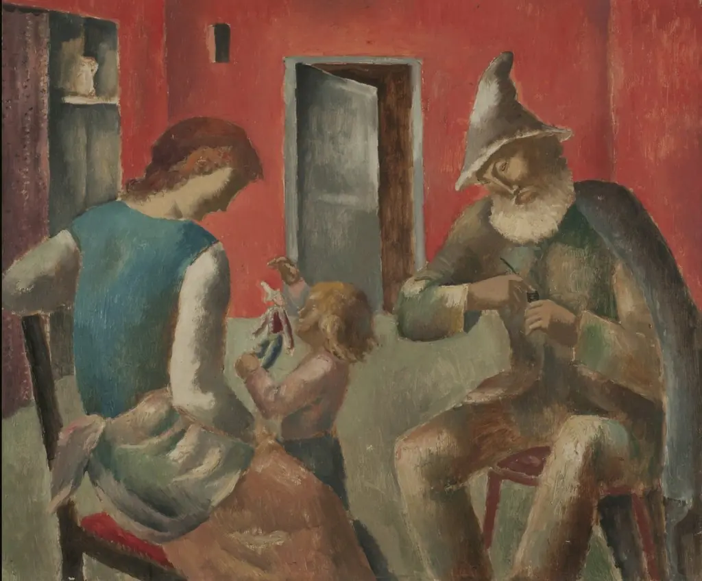 Le guignol (El guiñol), by Eugeniusz Zak
