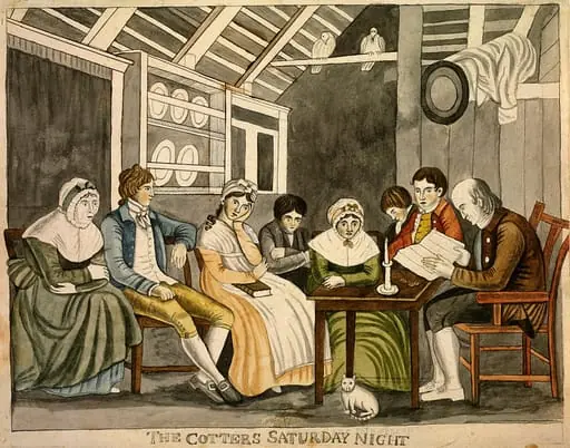 The Cotters Saturday Night, by Eunice Pinney