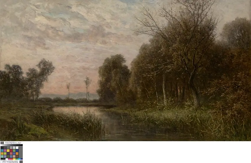 Zonsondergang, by Euphrosine Beernaert