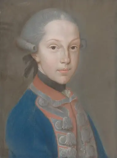 Portrait of a Young Man in Uniform, by European 18th Century