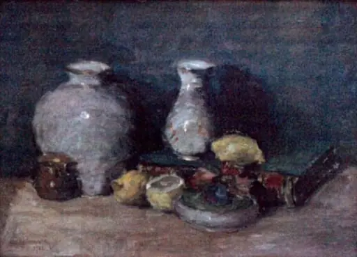Natură statică, by Eustațiu Stoenescu