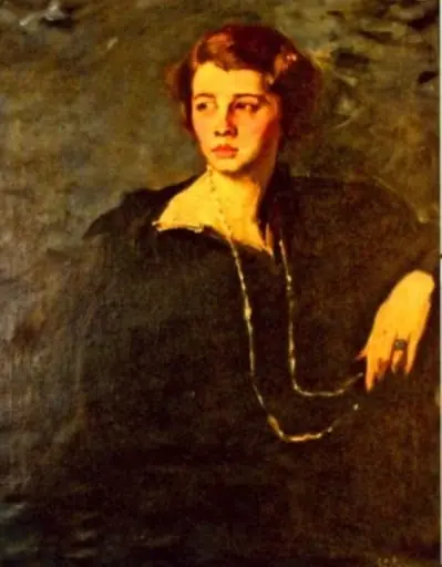 Portret de femeie, by Eustațiu Stoenescu