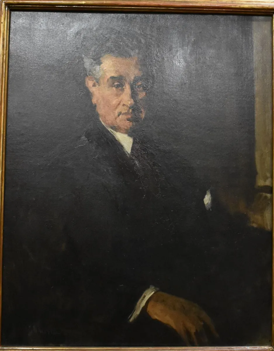 Portret Dr. Nicolae Minovici, by Eustațiu Stoenescu, unspecified, 1930