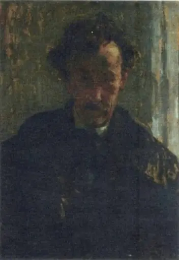 Portretul pictorului Ștefan Popescu, by Eustațiu Stoenescu