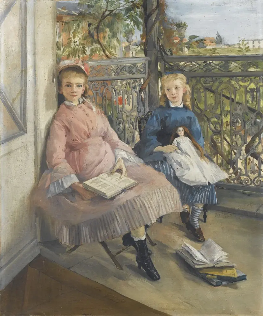 The Window, by Eva Gonzalès