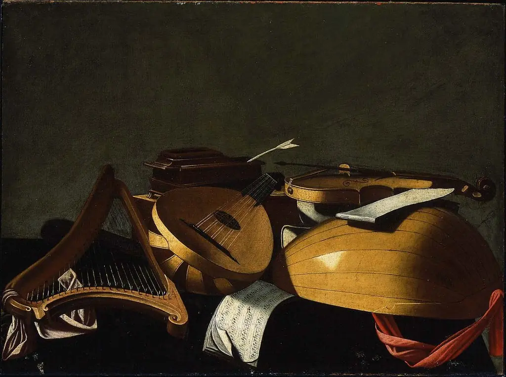 Musical Instruments, by Evaristo Baschenis