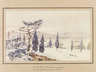 From the Club de Constantinople reading room
