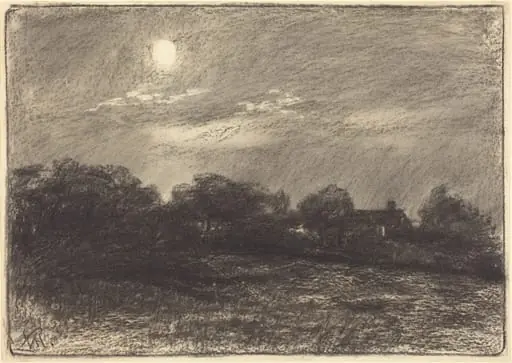 Evening, Farm Landscape