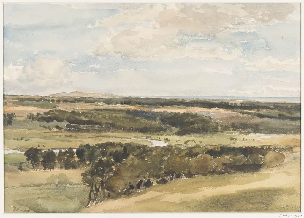 Arundel Park, by Evert Collier, watercolor